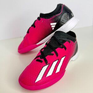 Adidas X Speedportal.3 Firm Ground Cleats Little Kid/ Youth 13K Hot pink & Black